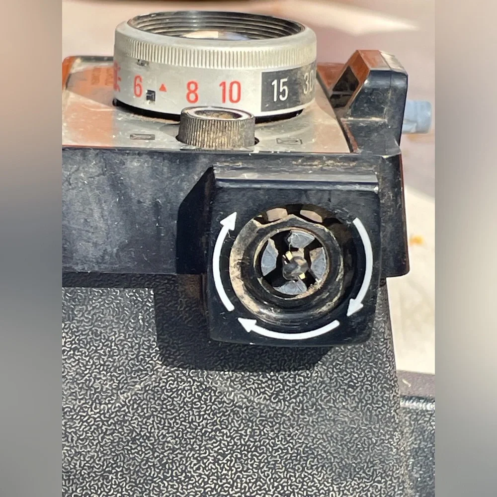 Polaroid Square Shooter 2 Black and Silver Camera